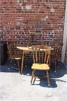 Vintage 5 Piece Kitchen Table and Chairs