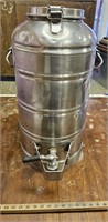 Vintage Stainless Dispenser- Approx 26" Tall