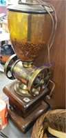 Coffee bean grinding lamp