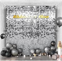 $100 Shimmer Wall Backdrop Panels Square Sequin