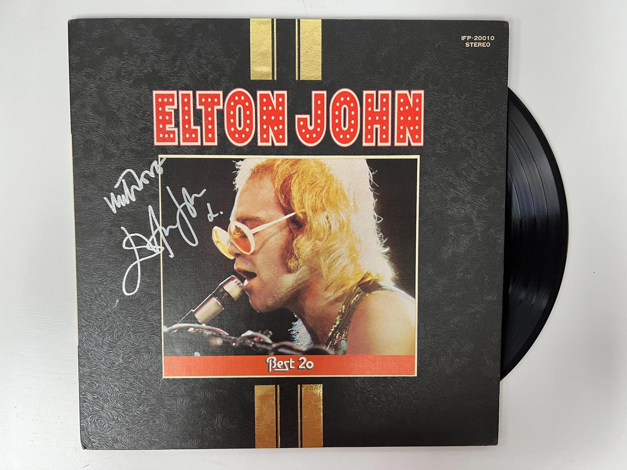 Autograph Signed RARE COA Music Vinyls CDs Posters BE