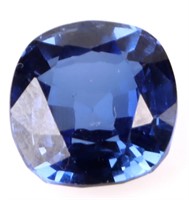 9.25CT CUSHION-CUT BLUE SAPPHIRE LOOSE GEMSTONE