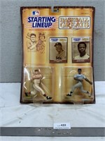 Vintage Hank Aaron & Edwin Mathews Starting