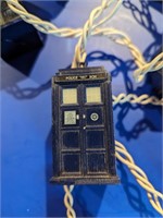 Dr Who Tardis string lights--work!