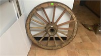 36in wagon wheel (6 spokes have been replaced)