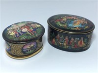 Russian Lacquer Lidded Box