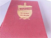 Album de timbres du monde Aristocrate vintage