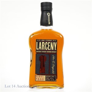 Larceny Barrel Proof Bourbon (Batch C921)