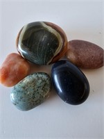 (5)  Various Polished Rocks