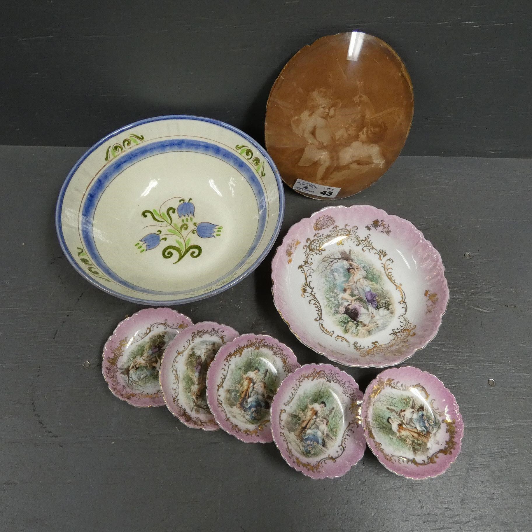 Decorative Victorian Porcelain Bowls