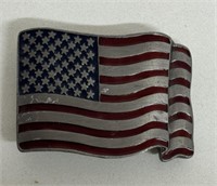 U.S. FLAG BELT BUCKLE