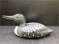 Wildlife Collectibles Hand Carved "Loon Drake" Dec