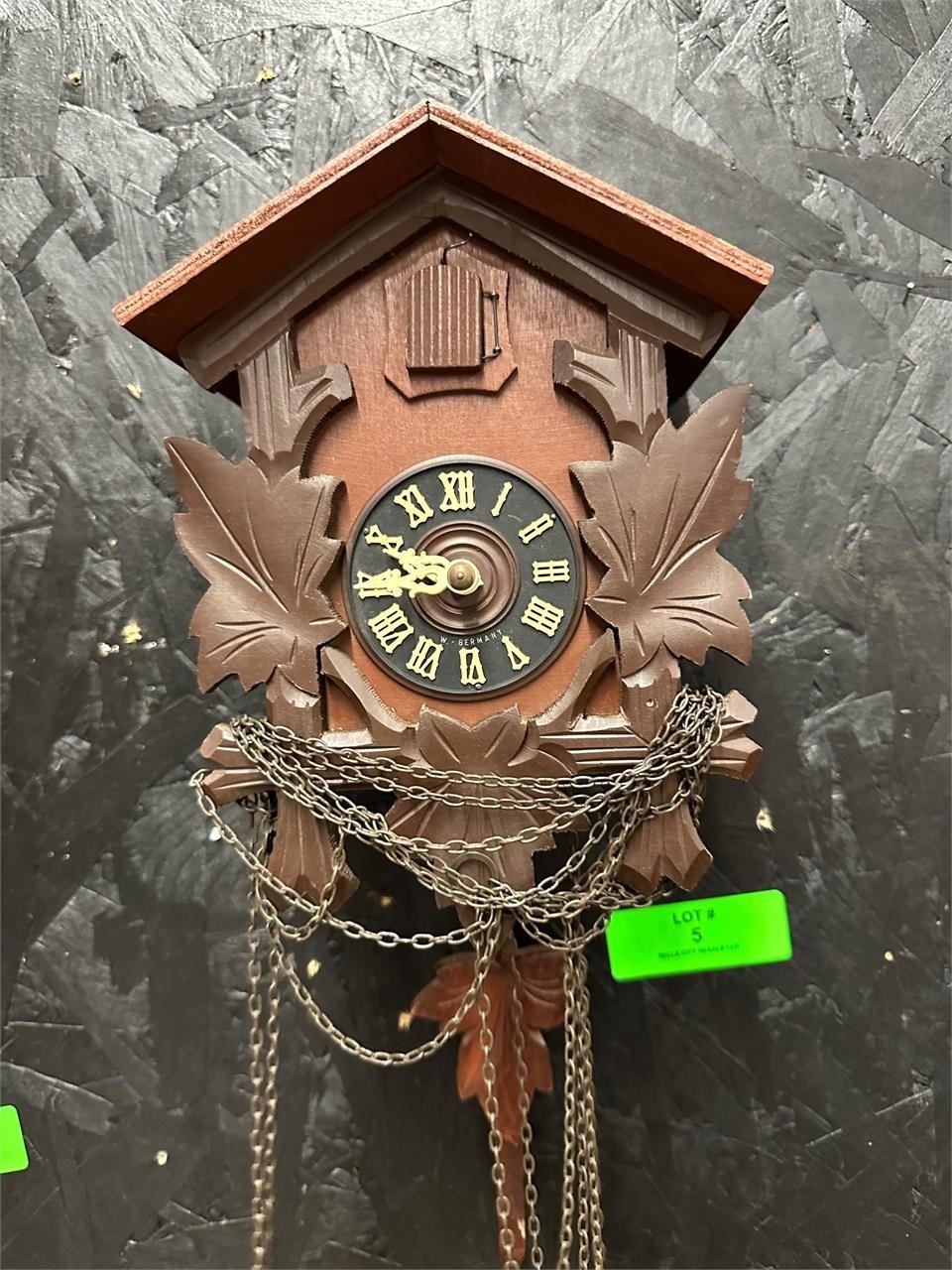 Walnut Black Forest Cuckoo Clock