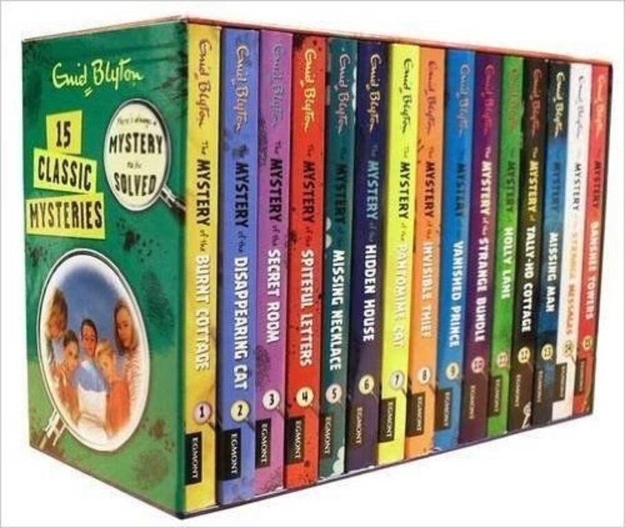 The mystery of Tally-Ho cottage Paperback Set