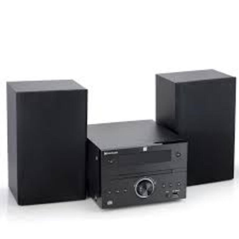 *blackweb CD Stereo System with Bluetooth