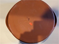 Bortner 12 inch Terra Cotta Serving Platter