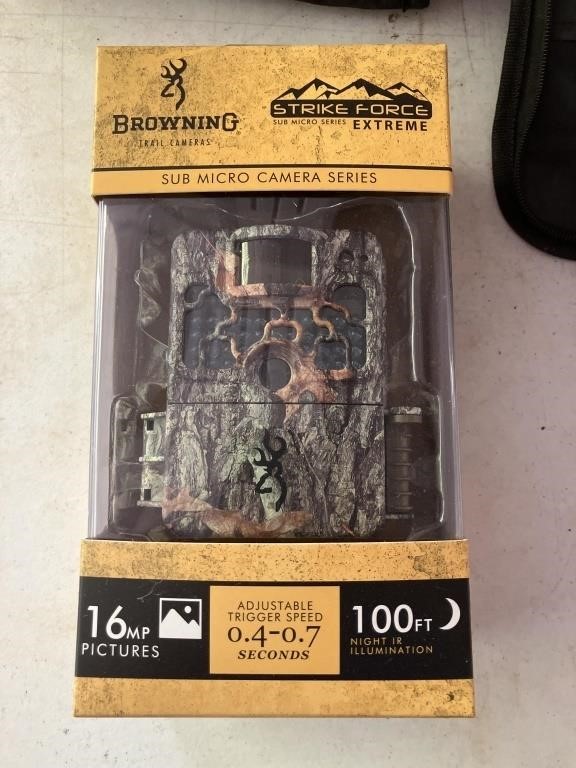 New in box: Browning Sub Micro Camera Series 16mp