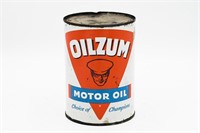 OILZUM MOTOR OIL U.S. QT CAN