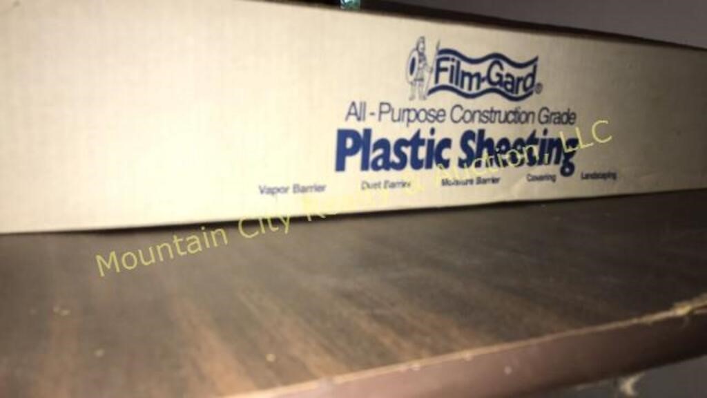 Film Guard plastic sheeting
