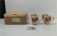 Longaberger Botanical Fields Coffee Mug's with