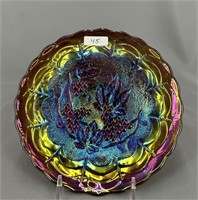 Imperial Grape 6" plate - purple