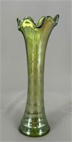 Ripple miniature 8 1/2" vase - green