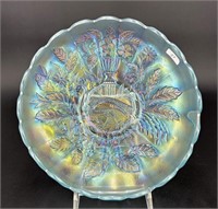 N's Peacock at Urn Master IC bowl - ice blue
