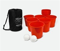 Giant beer pong outdoor lawn game