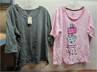 NEW Adult George T-Shirt  Sz 3X + Pink T-Shirt