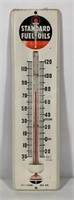 Standard Oil Co Thermometer 3.5" X 11.5"