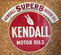 Kendall Super B Motor Oil, 2 Piece