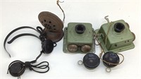 Lot of vintage communication devices