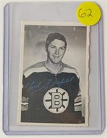 1970-71 Deckle Edge Fred Stanfield Card