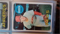 1969 Topps Baseball Card #81 Mel Queen Cincinnati