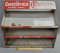 Vintage Advertising Chesterfield Cigarette Display