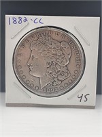 1882-CC Morgan Silver Dollar