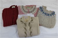 Vintage Ladies Small Sweater Weather Lot