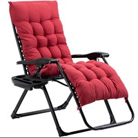 $106 Outsunny padded zero gravity chair