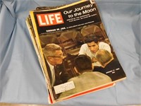 20 Life Magazines from 1956 to 1969