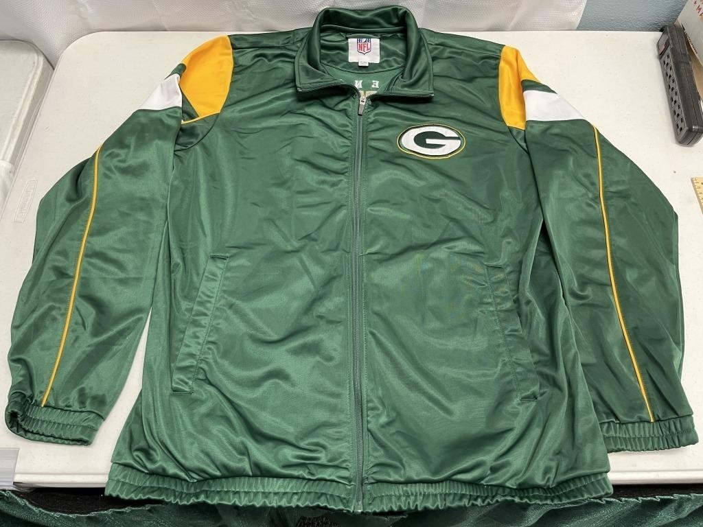 Packers Zip Up Lightweight Jacket