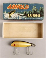 Arnold Vintage Fishing Lure with Box Circa 1935