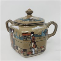 1924 Buffalo Pottery Deldare Liddrd Sugar