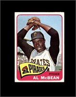 1965 Topps #25 Al McBean EX to EX-MT+