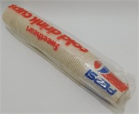 60+ Vintage 7 oz Pepsi-Diet Pepsi Cardboard Cups