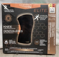 Elite Unisex Knee Compression Sleeves S M