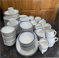 Large of Set of  Pffaltzgraff Dishes