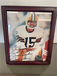Signed Photo BART Starr Green Bay Packers