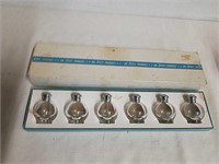 Vintage Irise product glass salt shakers