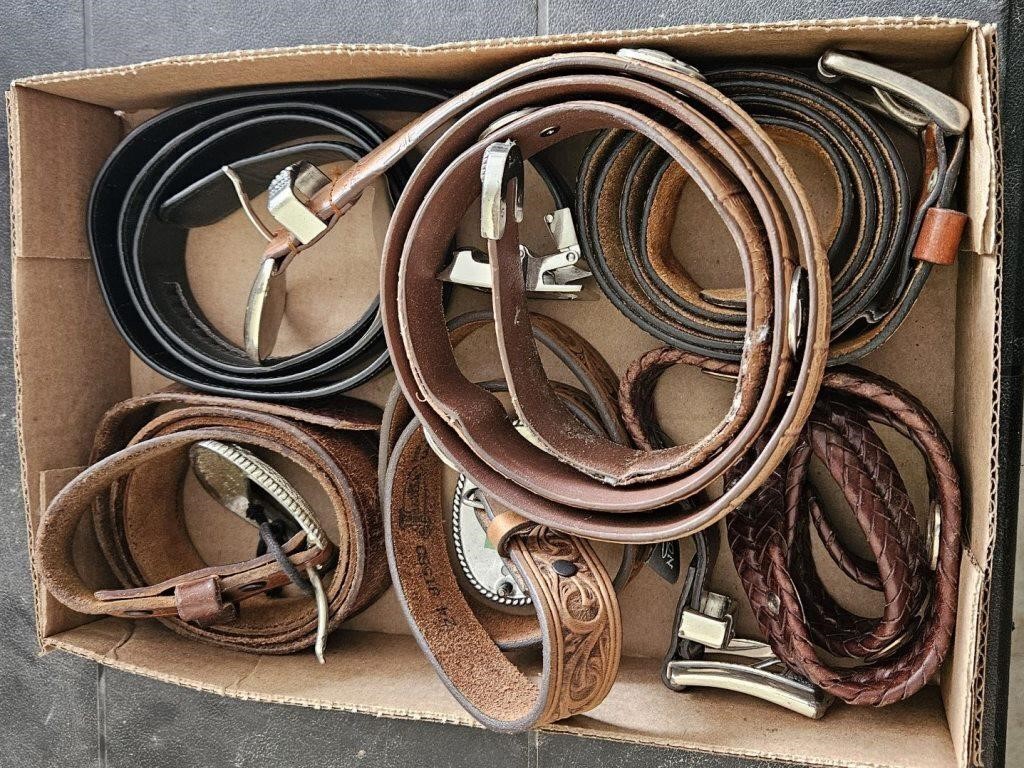 box of belts