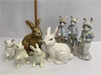 Eight bunnies